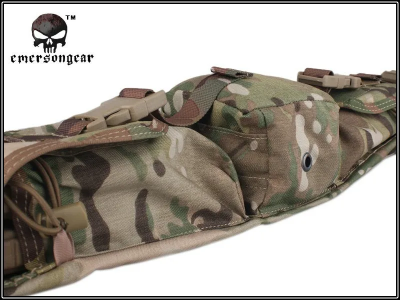 EmersonGear снайперская поясная сумка для охоты, страйкбол, снаряжение, снайперская поясная сумка, сумка для снайперской талии EM5750 Multicam, Черная