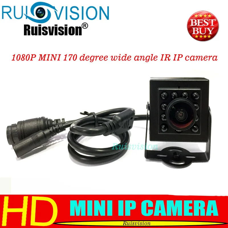 HD1080P мини IP камера ONVIF P2P ночного видения 940NM ИК cctv с обзором на 1 и 2 градуса сетевая