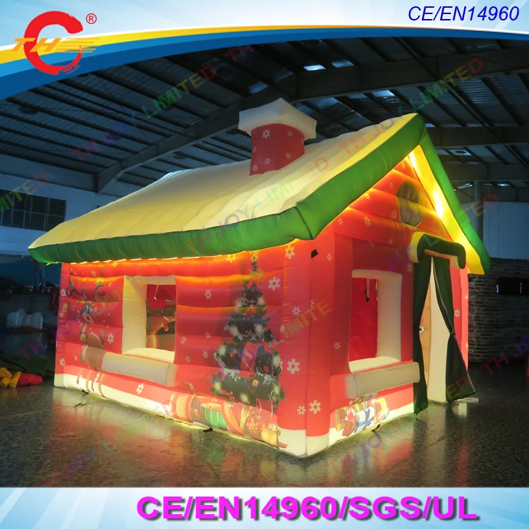 4mLx3mWx3mH new design giant lights inflatable christmas house
