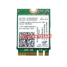Фирменная Новинка Dual Band 2.4/5.0 ГГц 7260 Беспроводной-AC 7260ngw 802.11ac NGFF Беспроводной Wi-Fi карты SPS 710663- 001 для HP