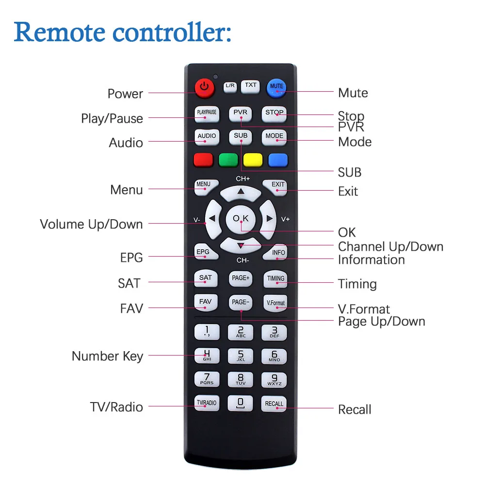 ALEMOON X5 IPTV приемник спутниковый HD рецептор с 1 год Европа cccam clines поддержка DVB-S2/T2/C для Испании Италия обновлен V8