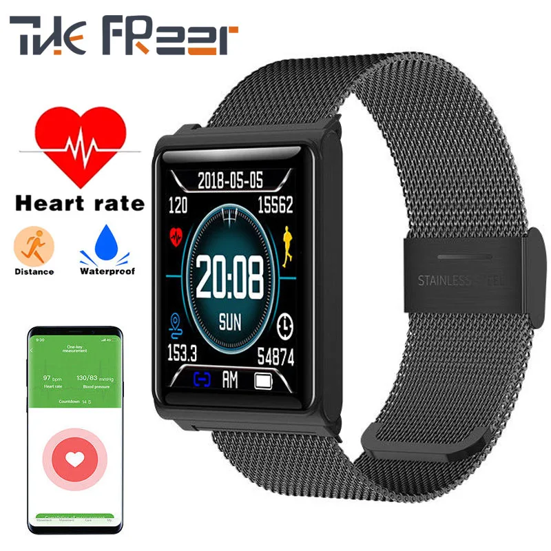 

NEW Fitness Watch IP67 Waterproof with Heart Rate Monitor Smart Watch for Women Men Outdoor Sports Bluetooth Sleep Monitor Band