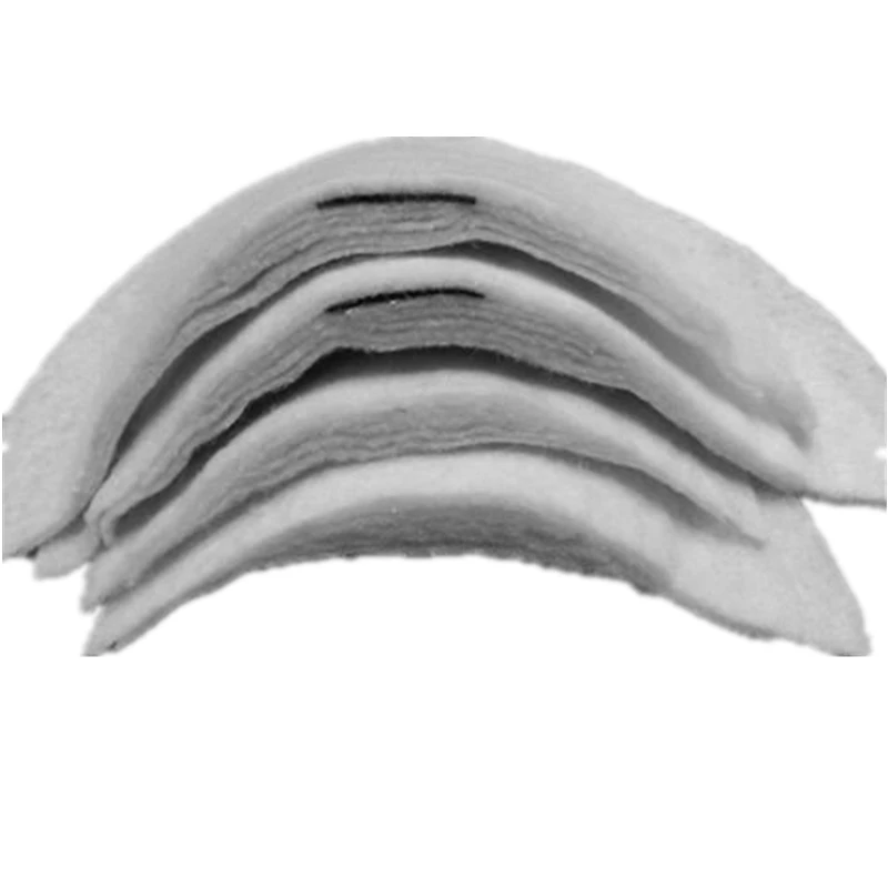 

10 Pairs Sponge Shoulder Pads S/M/L White Soft Padded Garment Accessories Anti-Slip for Men Women Suit Blazer T-shirt Wholesale