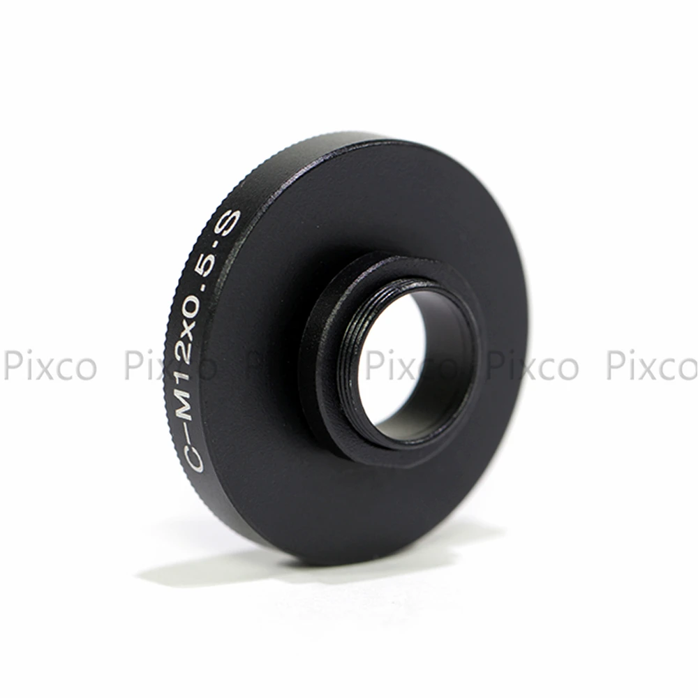 Lens Adapter Pixco Lens Adapter Suit For CS C Mount Lens to M12