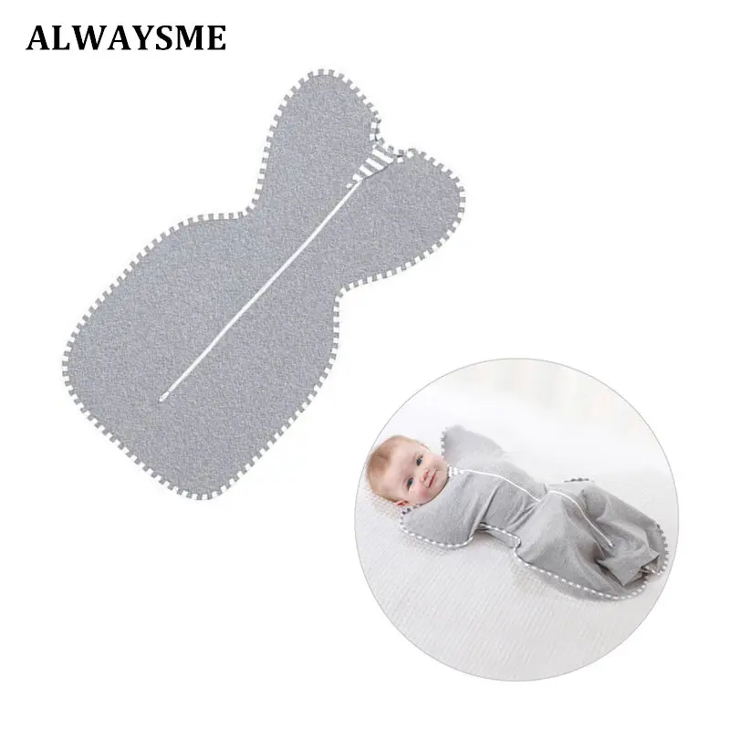 

ALWAYSME Newborn Baby Original Swaddle Blanket 50CM For 0-2 Month 58CM For 0-3 Month 68CM For 3-6Month For Boys Or Girls