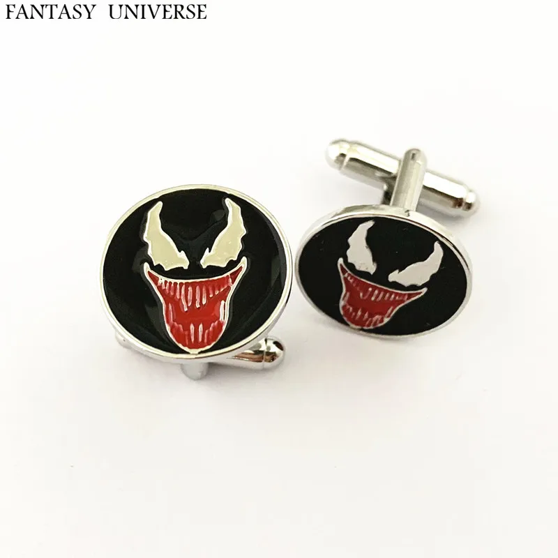 

FANTASY UNIVERSE Free shipping 1 pair a lot venom Cufflinks CJYSXXDK01