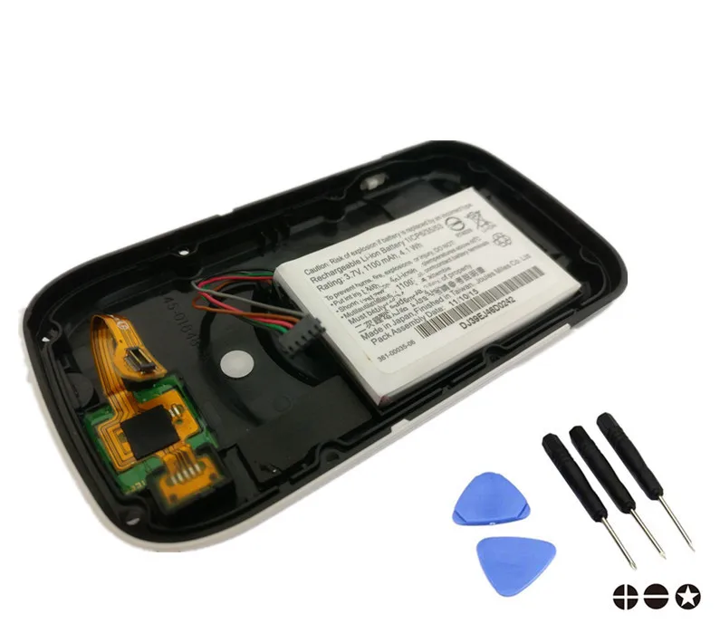 

original Door Housings With Battery For GARMIN EDGE 1000 rear cover back With speaker+SD Card Connector+Charge Connector