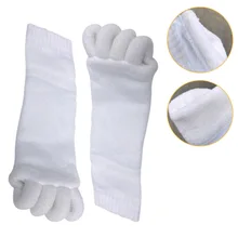 1 пара массажных носков Унисекс Пять корректор для большого пальца мужские носки для снятия боли для ног детские носки для мальчиков и девочек