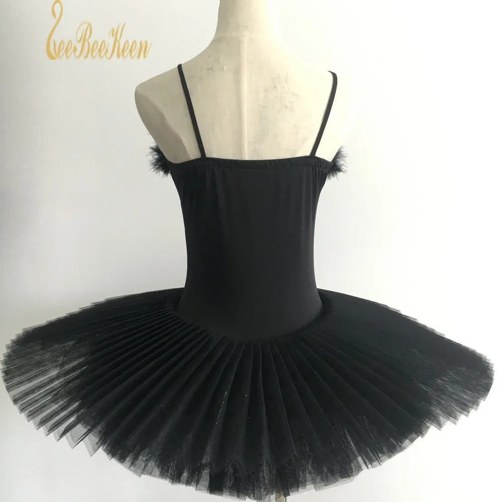 Белый/черный алмаз из балета "Лебединое озеро" костюм девушки 6 слоев балетные костюмы для женщин классические взрослые балерины платье для танцев