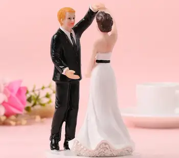 

couple figurine dance with my dear honey resin Craft ornaments style mini statue for home decor wedding birthday party decor