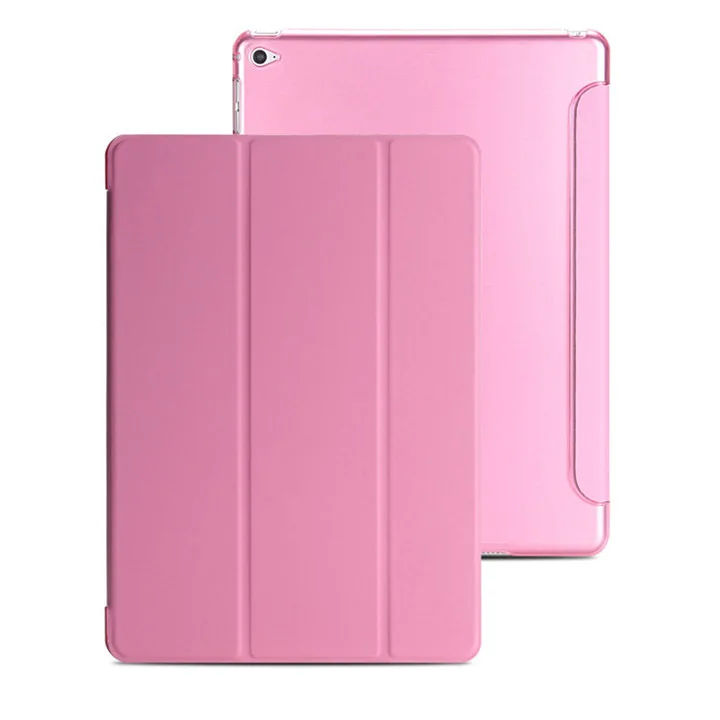GOLP из искусственной кожи смарт-чехол для ipad 9,7 5th 6th поколения Coque откидная крышка для ipad чехол - Цвет: Pink