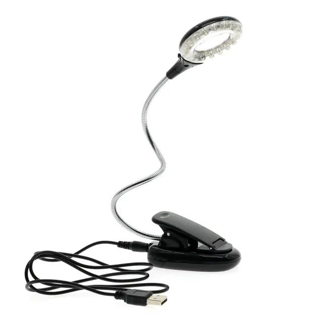 magnifying book light