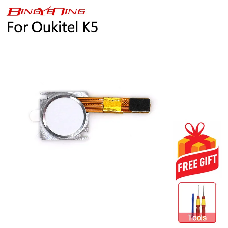 BingYeNing оригинальная новинка Oukitel K5 сенсор отпечатков пальцев кнопка домой гибкий