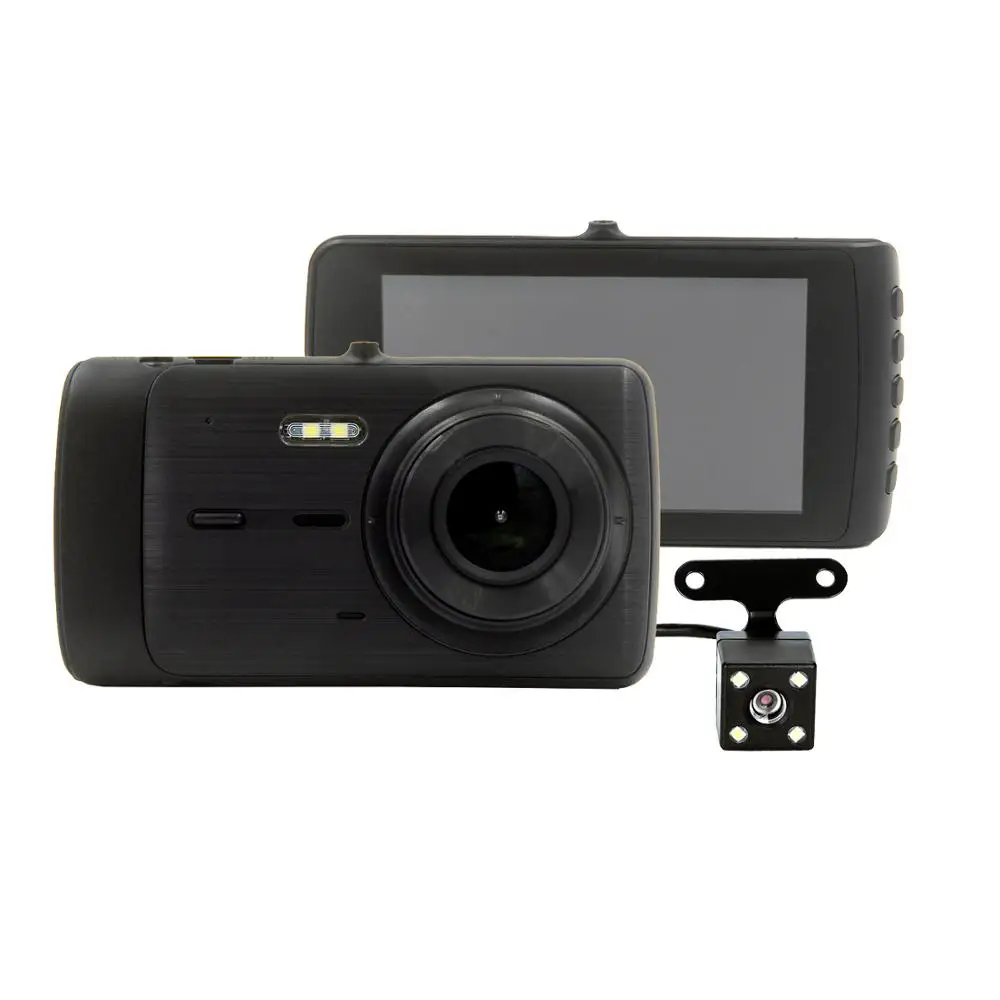 Видеорегистратор автомобильный dfdf 4 дюйма HD 1080P широкий угол обзора 170