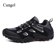 Cungel Outdoor trekking Hiking shoes Sneakers Men Spring/Summer breathable anti-skid soft Mesh shoes Mountain climbing shoes Cungel Outdoor trekking Hiking shoes Sneakers Men Spring/Summer breathable anti-skid soft Mesh shoes Mountain climbing shoes