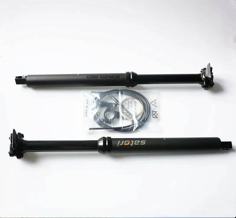 SATORI подседельный штырь для велосипеда MTB, регулируемый подседельный штырь для велосипеда, подседельный штырь 30,9/31,6X455 мм, для поездок 145 мм