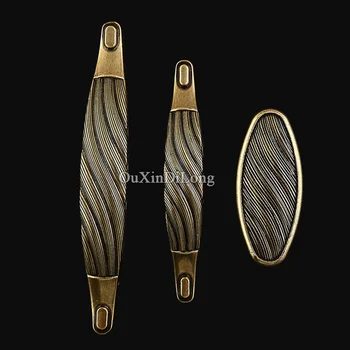 

Retro 2PCS European Antique Kitchen Cabinet Door Handles Cupboard Wardrobe Drawer Cabinet Pulls Furniture Handles & Knobs Bronze