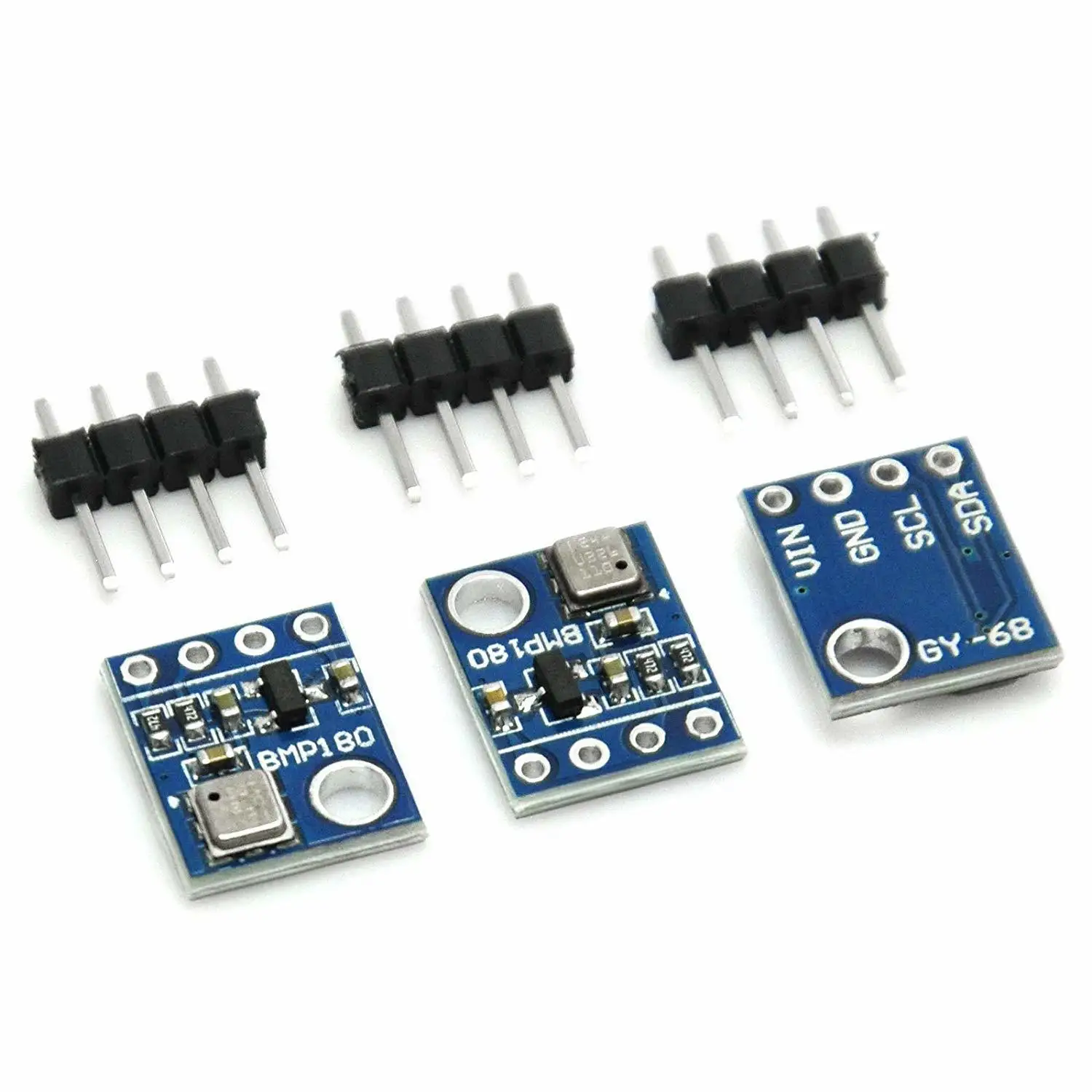 

5pcs Gy-68 Bmp180 Barometric Pressure Temperature Sensor Module Replace Bmp085 For Arduino