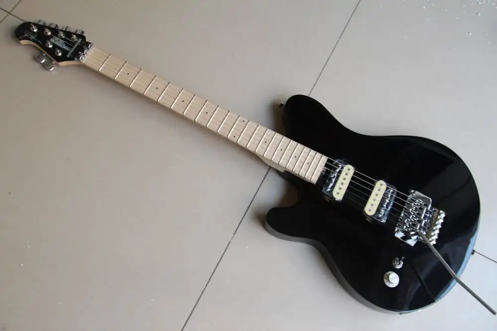 

Wholesale New Left Handed Musicman Electric Guitar In Black 120213A