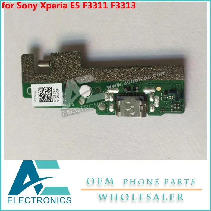 Для Sony Xperia E5 f3311 f3313 usb-разъем для зарядки, плата для зарядки, вибратор, двигатель, шлейф, аксессуары, связки