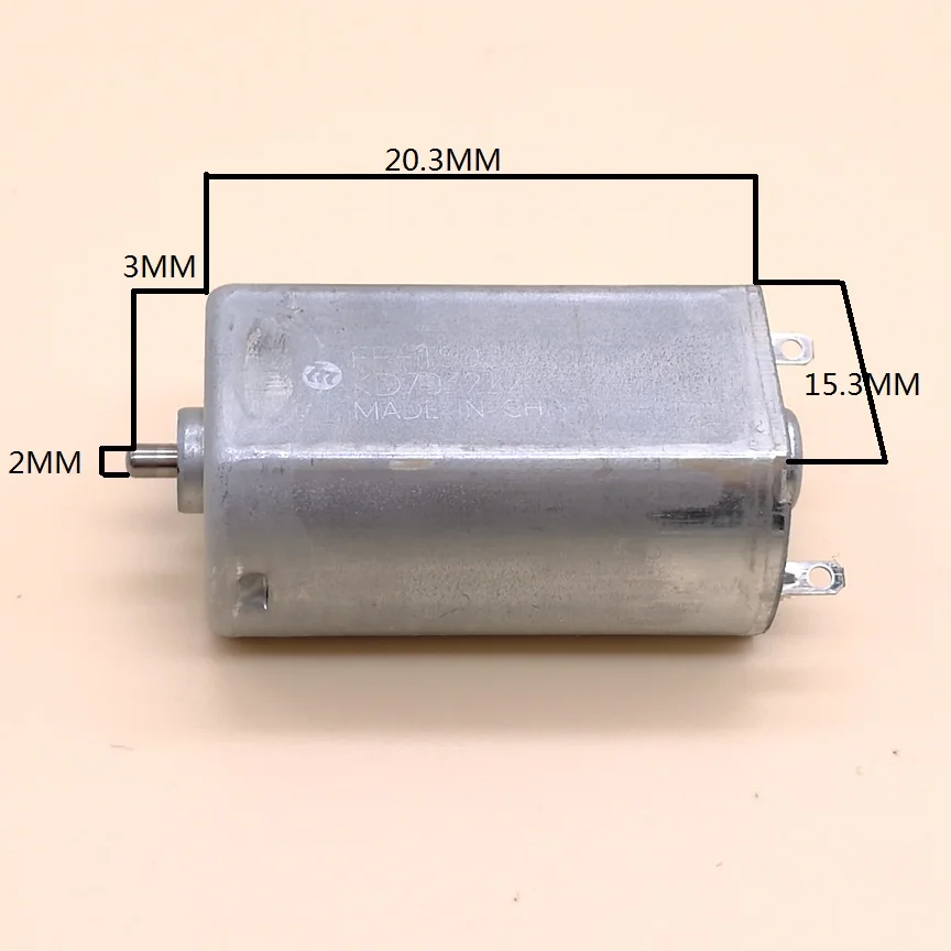 1 шт. FF-180SH мотор большой крутящий момент небольшой двигатель постоянного тока FF-180SH-3730 1,5-3 В постоянного тока электрическая зубная щетка/электрическая машинка для стрижки волос