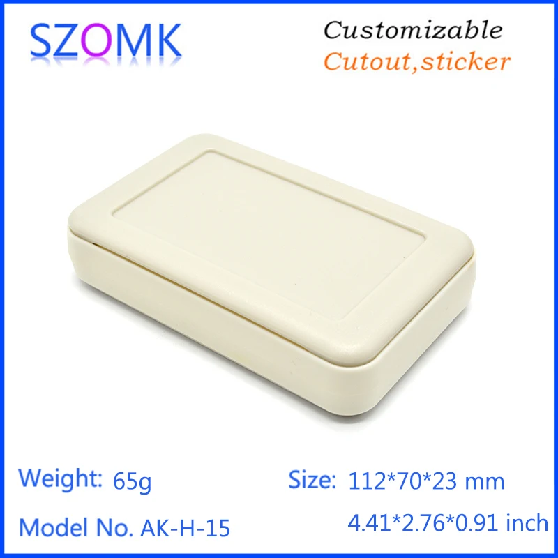 szomk small plastic case for electronic equipment plastic housing for enclosure pcb design junction box tv box abs material plastic casing (52)