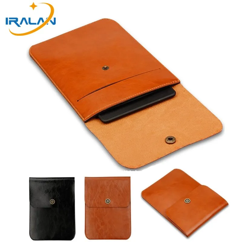

Sleeve Flip Cover PU Leather bag Ebook For Kindle Paperwhite 1 2 3 4 case EReader For Amazon New Kindle 8th 2016 kobo hd6 6 inch