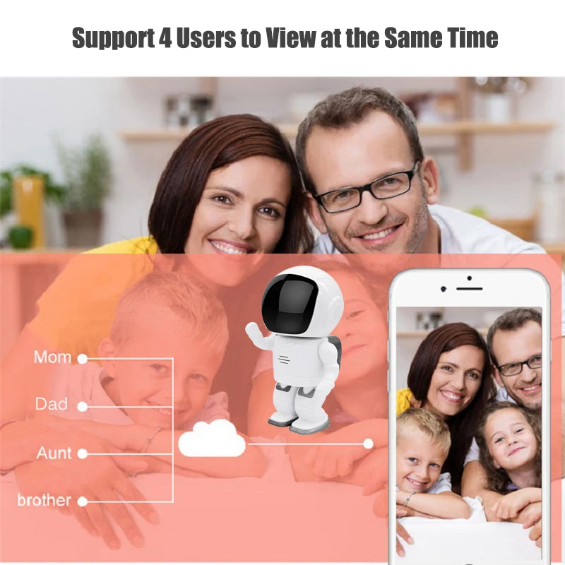 Security Wi-fi IP Camera Astronaut Design HD 960P Wifi Surveillance Wireless CCTV Cam Home Home Decoration Camara Security Wi-fi IP Camera Astronaut Design HD 960P Wifi Surveillance Wireless CCTV Cam Home Home Decoration Camara