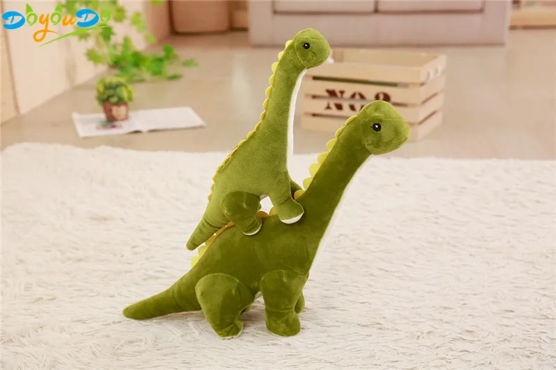 Милая длинная шея динозавра Плюшевые игрушки хобби мультфильм Мягкие Детские куклы для детей Для мальчиков для дня рождения, рождественский подарок