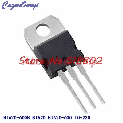 

1pcs/lot BTA20-600B BTA20 BTA20-600 Triacs 20 Amp 600 Volt TO-220 new original In Stock