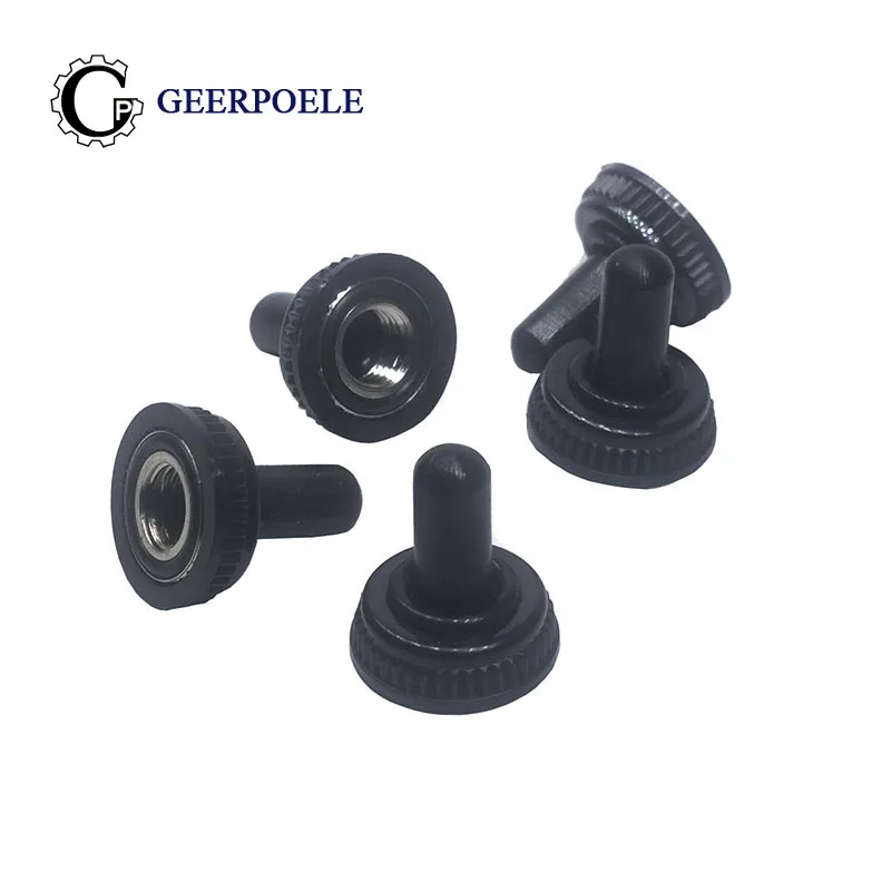 

5 pcs/lot M6 Toggle Waterproof Cover Connectors Rocker Toggle Switch Rubber Sleeve Cap MTS 102 103 202 203 Cap