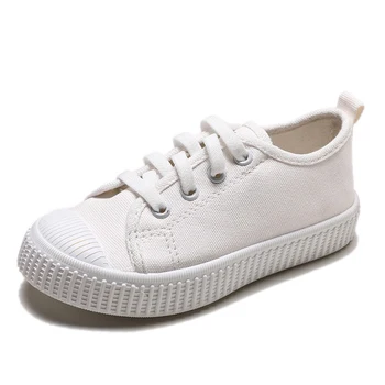 

COZULMA New Kids Canvas Shoes Girl White Shoes Baby Boys Sport Shoes Candy Color Children Breathable Shoes Sneakers for Kids Boy