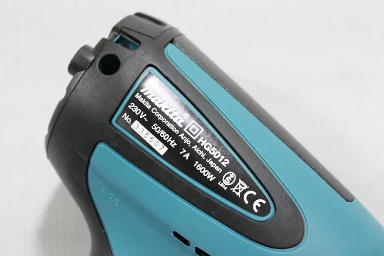 Япония makita Makita HG-6500 цифровой дисплей Электрический гриль горячего воздуха пистолет HG651CK HG5012K с панелью 1600 Вт/2000 Вт