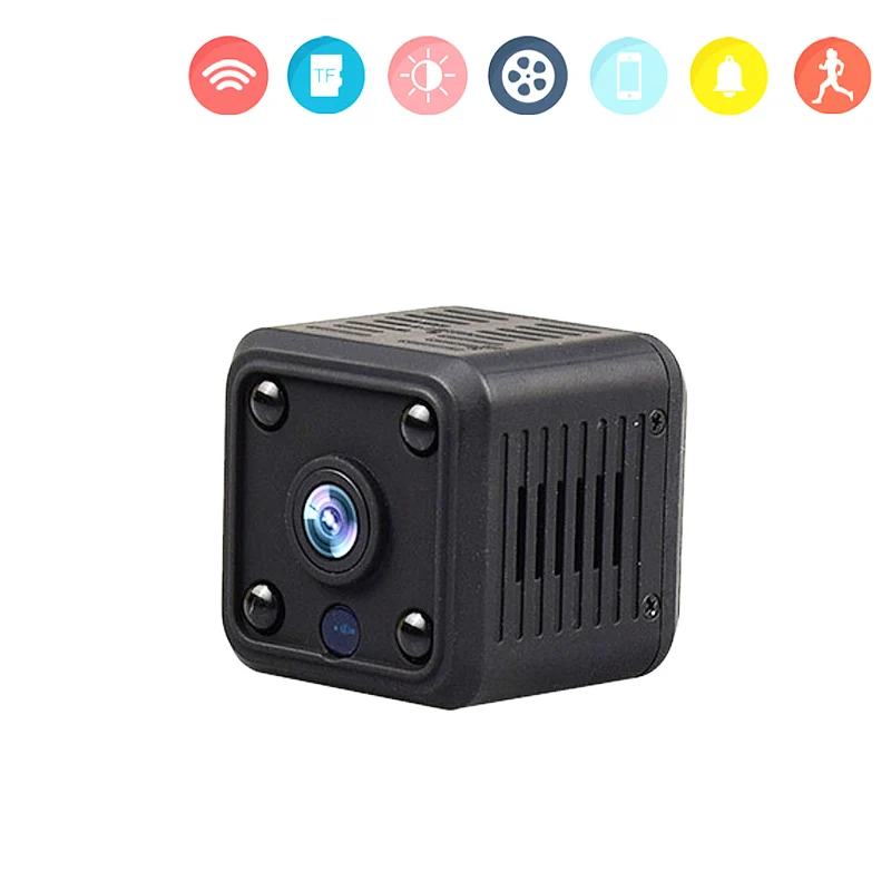 

Mini WiFi Camera Home Security Surveillance 1080P Video Wi Fi IP Cam Infrared Night Vision 720P Pet Baby Smart USB Wi-Fi Camera