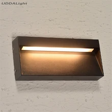 Наружный водонепроницаемый настенный светильник 6 Вт Настенный художественный открытый 30% off