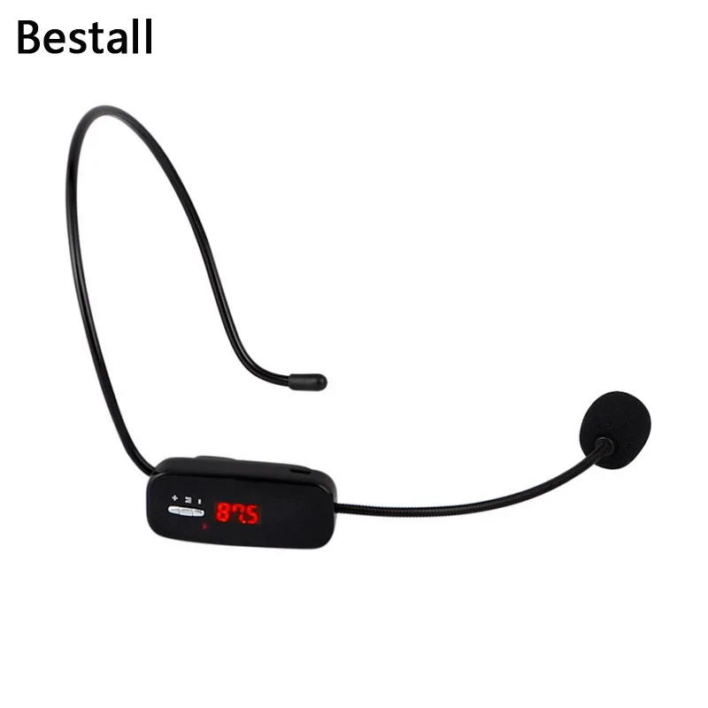 Bestall радио FM беспроводная гарнитура с микрофоном для обучения туристическому