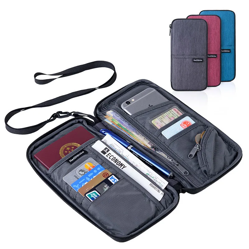 Travel Multifunction Passport Storage Bag Brand Waterproof Credit Card