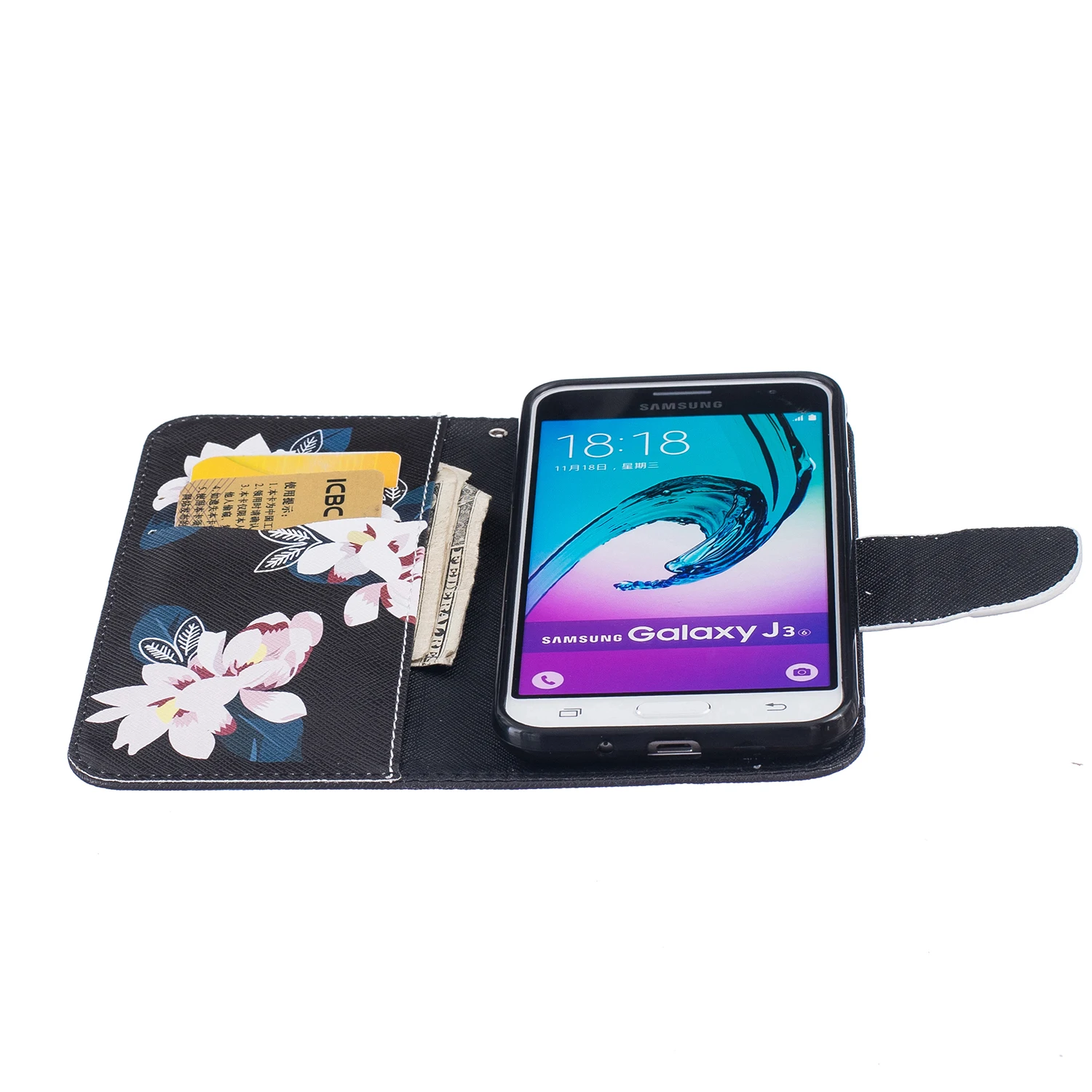 Флип кейс для Samsung Galaxy J3 J 3 320 2016 J320 J320F J320FN J320F/DS SM J320Fn/DS Чехлы кожаный чехол