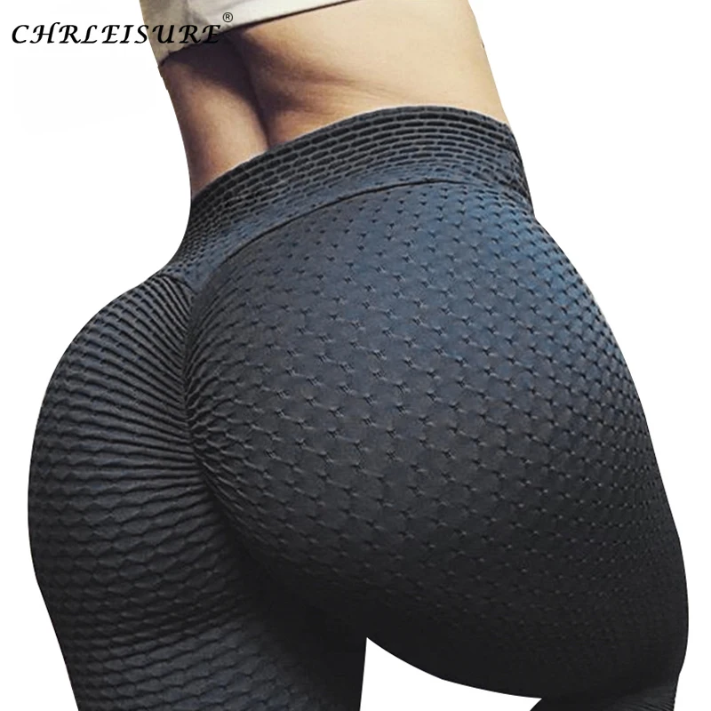 

CHRLEISURE Workout Push Up Leggings Women Activewear Black Fitness Legging Femme Womens Clothing Sports Leggings Fitness