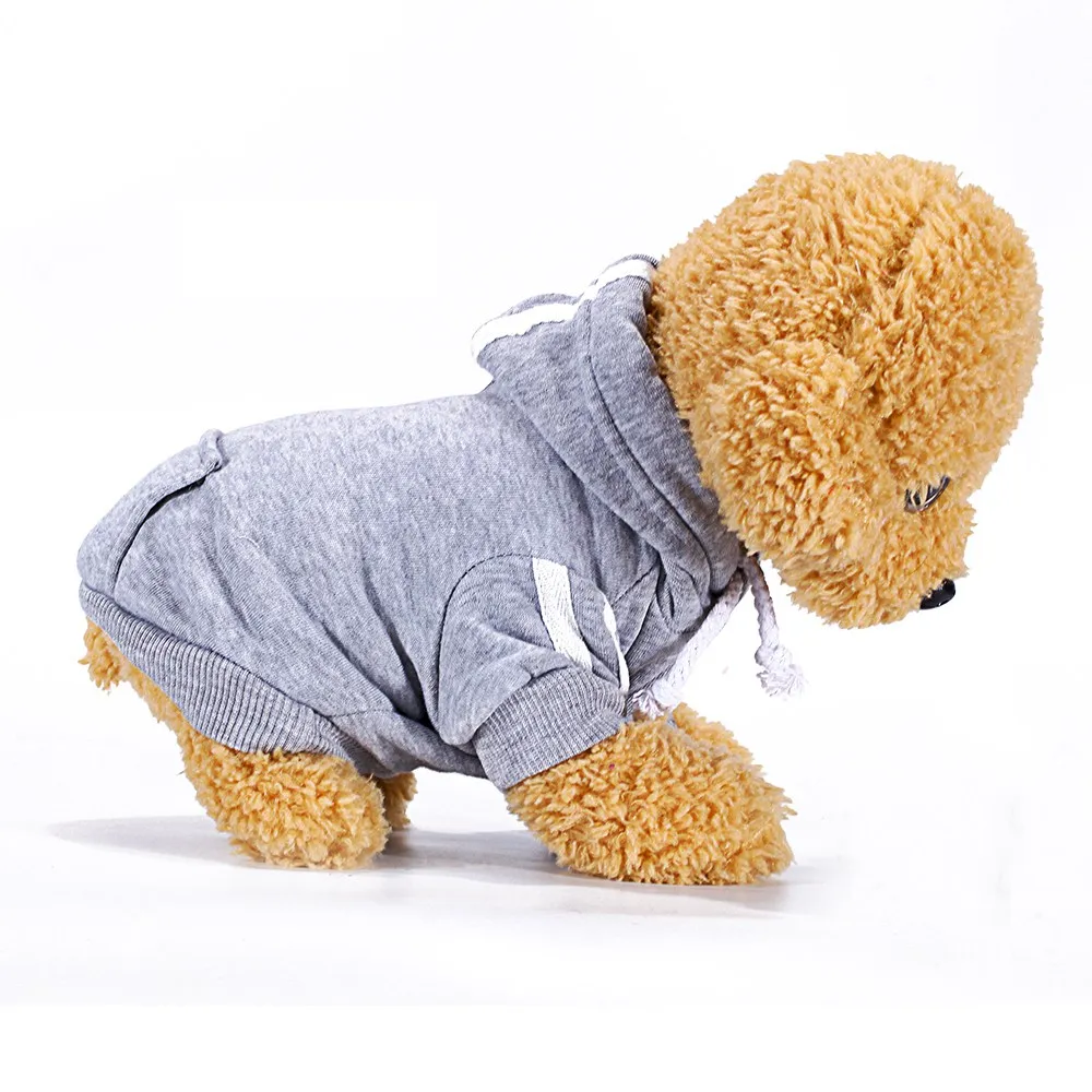 Pet Clothes Dog Cat Hoodies Jerseys Sweatshirt Jumpsuits Winter Outfit Petstyle Clothing Puppy Small Medium Dog Clothes _9532