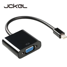 JCKEL Mini DP to VGA Adapter Cable 1080P Mini Displayport to VGA Converter Cable for Macbook Pro Air iMAC Thunderbolt PC Laptops JCKEL Mini DP to VGA Adapter Cable 1080P Mini Displayport to VGA Converter Cable for Macbook Pro Air iMAC Thunderbolt PC Laptops