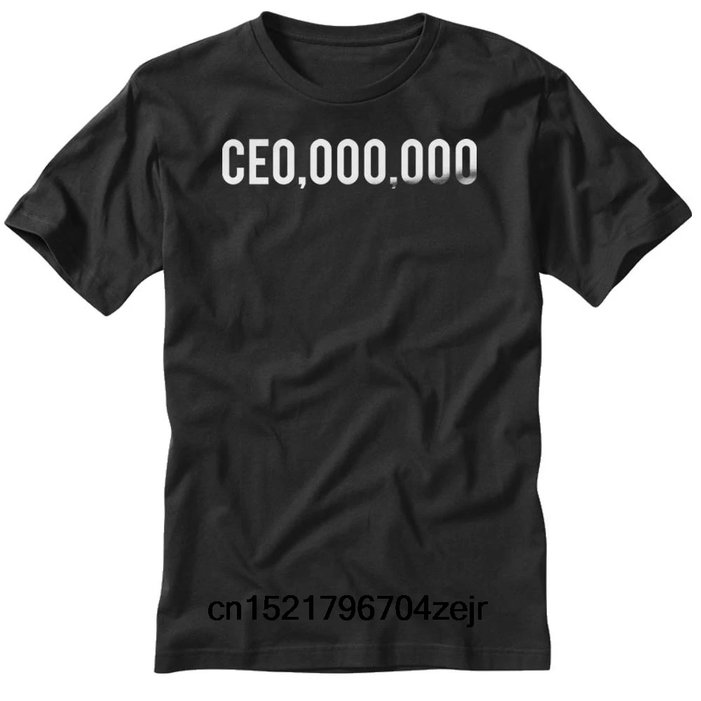 Мужская футболка Ceo Zero Million t shirt XS модная летняя забавная новинка wo men | одежда