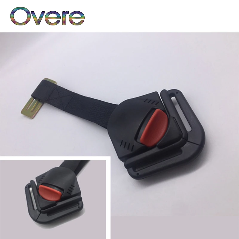  Overe 1PC Baby Safety Seat Lock Buckle Safe Belt Clip For Renault Megane 3 Duster Captur Chevrolet 