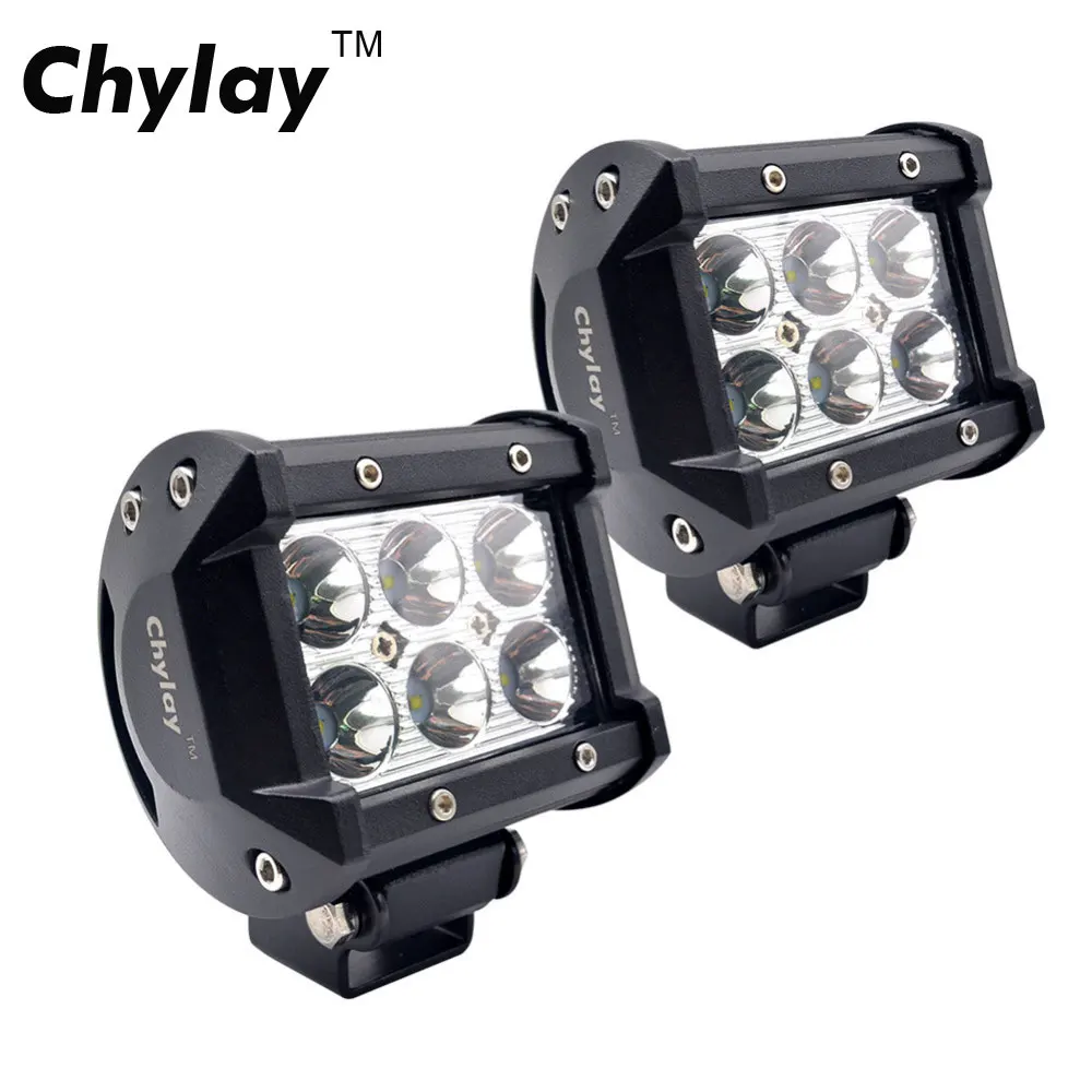 

2pcs 4inch 18W Spot LED light bar Driving Fog Lights bulb 4x4 Led Work Light for offroad, Truck, SUV, Jeep Spot Driving Lamp