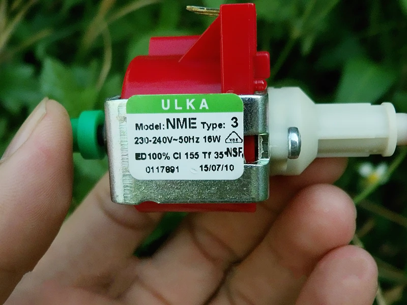 

ULKA NME 3 230V-240V Coffee Machine Pump Medical Device Electromagnetic Pump 90CC/min 16W(6.5)