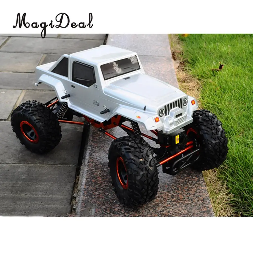 MagiDeal 1/10 Durable Plastic Body Shell 250mm Wheelbase for Axial SCX10 D90 RC Truck Jeep Models