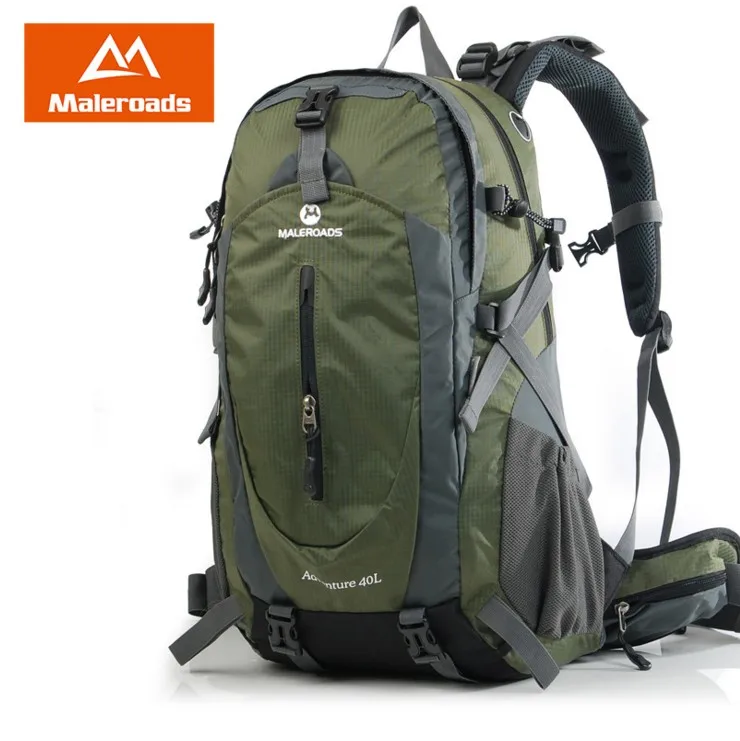 Free shipping travel bag trekking backpack waterproof climb mountaineering hike camp backpack women&men 40L 50L