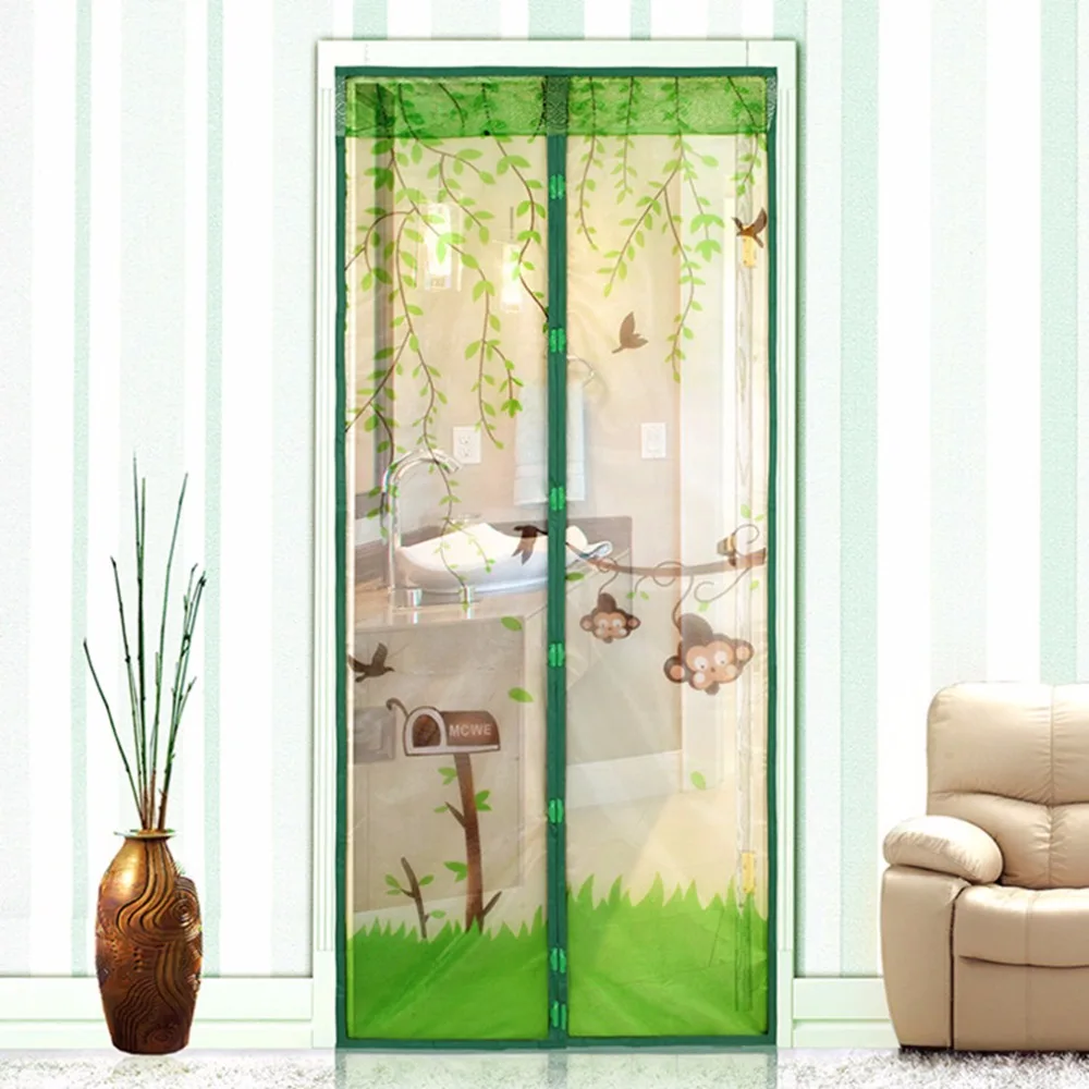 2018 Hot Mosquitero Window Netdoor Curtainmagnetic Snap Mesh