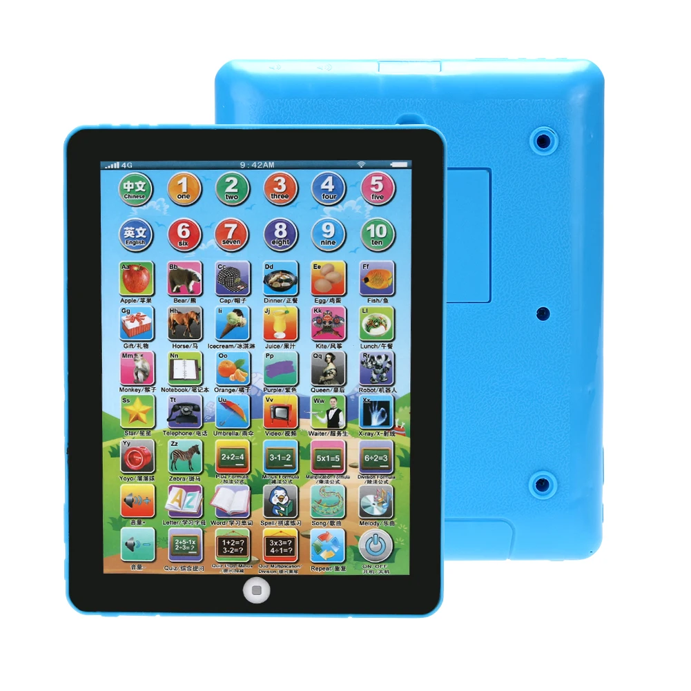 Modern Original Chinese English Language Educational Tablets Study Learning Machine Toy For Children kids Drop Shipping