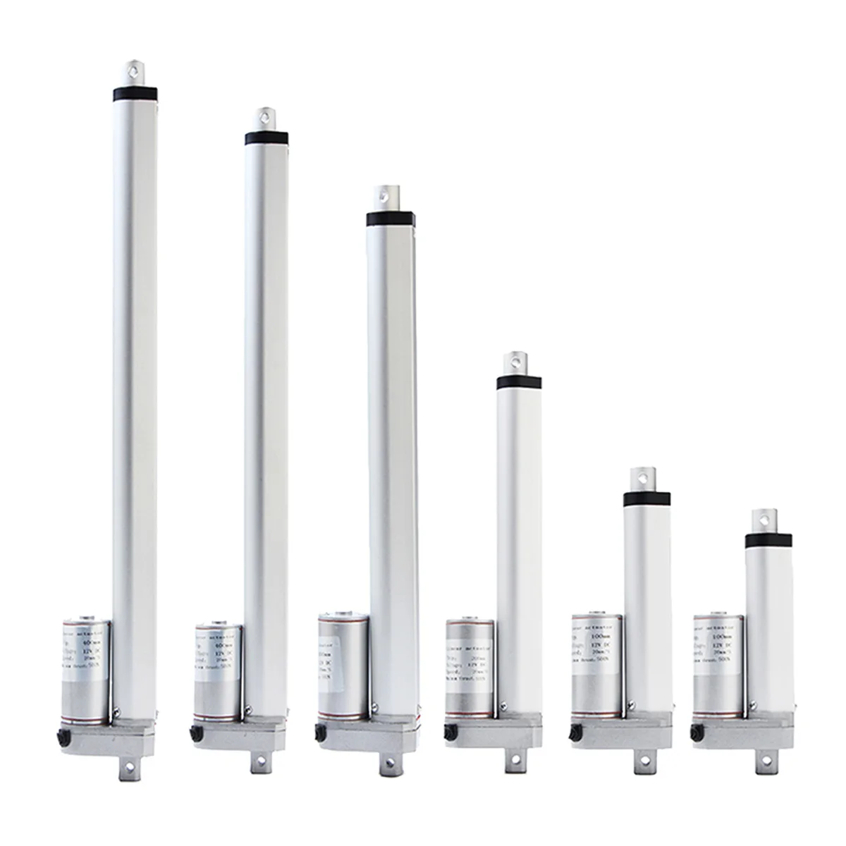 

IP54 1100N 12mm/s 2-20 Inch 330lbs DC 12V Electric Motor Linear Actuator For lectric Self Unicycle Scooter Input Voltage Range